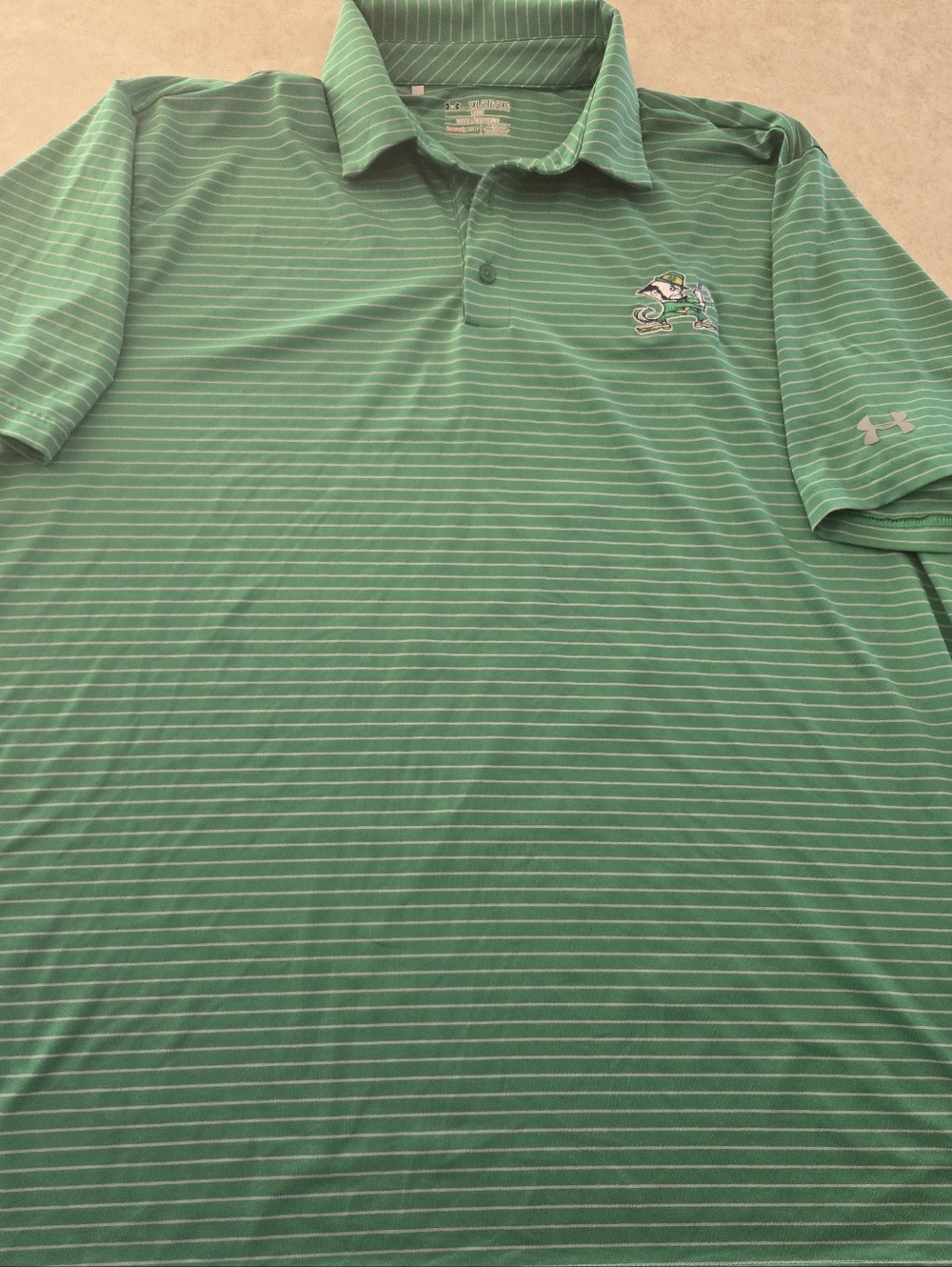 Notre Dame Fighting Irish Under Armour Men’s 2XL Polo